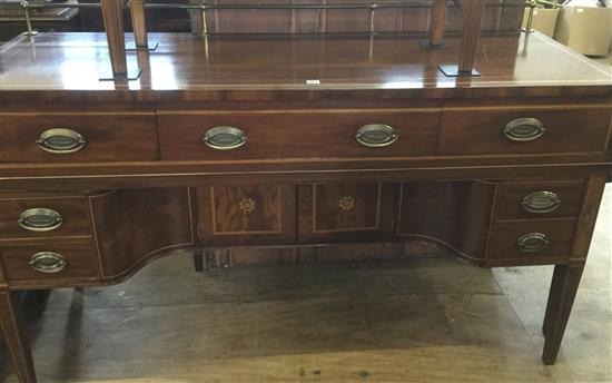 Inlaid mahogany sideboard